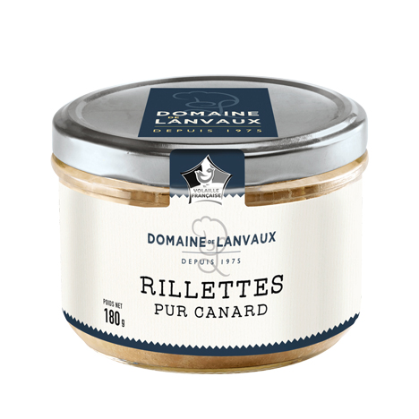 rillettes pur canard